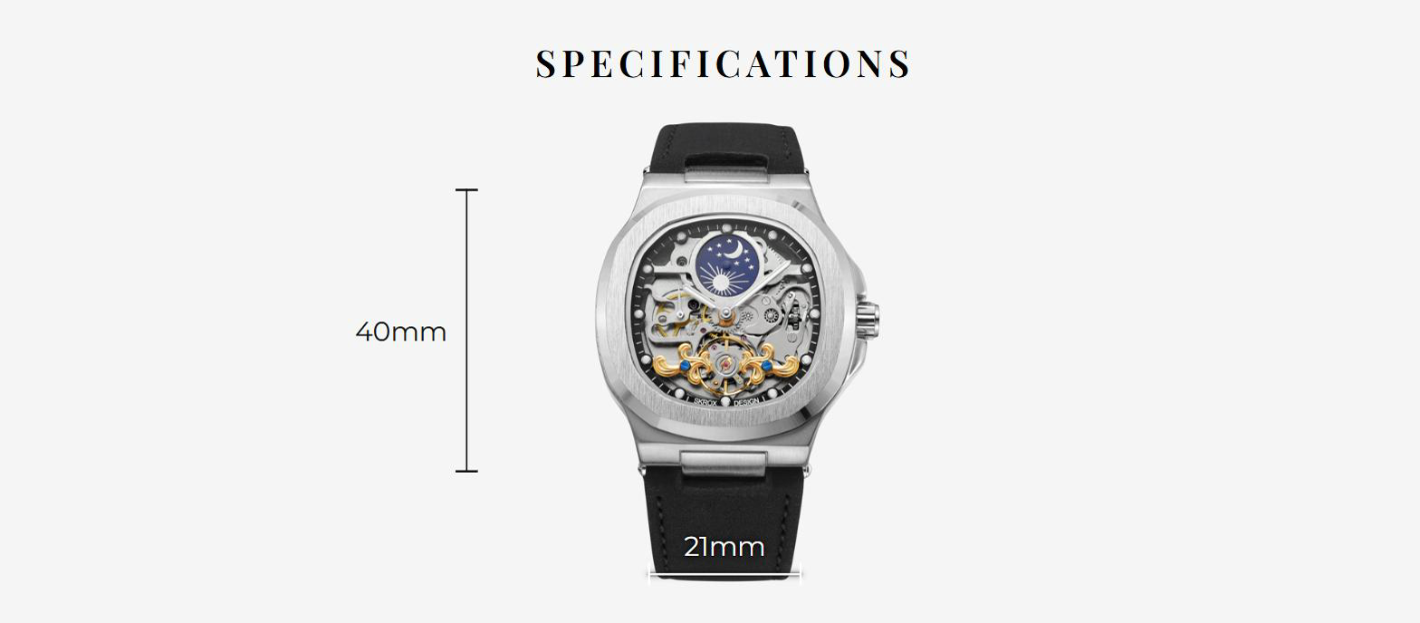 Axton Lunar - Silver/Black