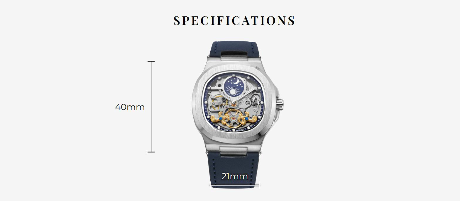 Axton Lunar - Silver/Blue